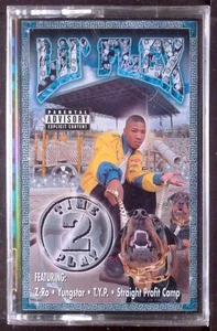 Lil' Flex – Time 2 Play CASSETTE STRAIGHT PROFIT RAP GANGSTA SEALED OOP - Picture 1 of 3