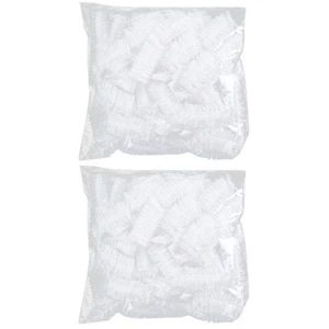 Pack de 2 fundas de plástico impermeables para orejeras protectoras de ducha infantil para teñir el cabello - Imagen 1 de 12