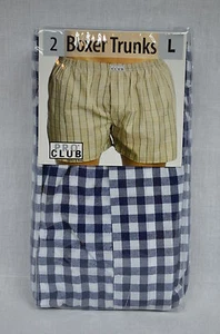 2 NEW PROCLUB BOXER TRUNKS MEN COLOR UNDERWEAR SHORTS PRO CLUB S-7XL 2PC - Picture 1 of 5