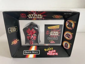 New Never Opened Hasbro 1999 Darth Maul Rubiks Cube Puzzle Episode 1 - Picture 1 of 4