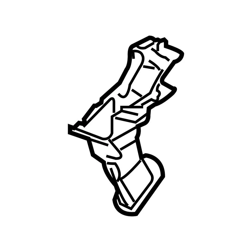 Defletor de água capô direito passageiro original do fabricante para BMW 1 Series M 128i 135i - Imagem 1 de 1