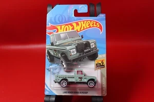 2020 Hot Wheels #3 Land Rover Series III Pickup Green HW Baja Blazers 1:64 NIP - Picture 1 of 2