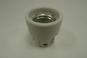 Lamp Holder Spectral Lamp ES E27 Edison Screw Ceramic Porcelain Radio Spares - Picture 1 of 12