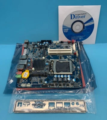 Wibtek TH81GE-SA LGA1150 Haswell Thin Mini-ITX Motherboard HDMI USB 3.0 - Image 1 of 4