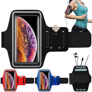 Sports Running Arm Band Cell Phone Case Holster for iPhone XS Max X XR 7 8 Plus