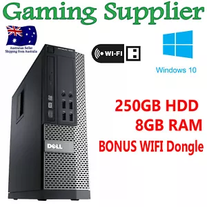 Dell OptiPlex 9010 SFF Desktop PC Intel i5 4570 8GB RAM 250GB HDD Win 10 Pro - Picture 1 of 4