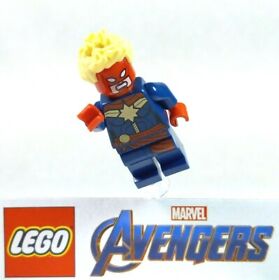 LEGO Captain Marvel Red Sash Minifigure from 2016 Avengers set 76049