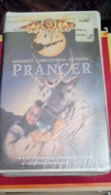 Prancer RARE MGM Clamshell (1989) VHS Sam Elliott Cloris Leachman Abe Vigoda NEW - Image 1 of 2