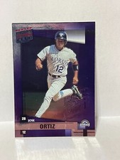 2002 Best of Fan Club "National 2002" embossed - JOSE ORTIZ #'d/5