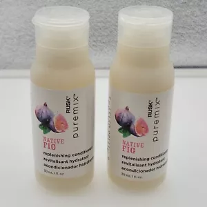 Set x2 Rusk Puremix native Figur Auffüllen Conditioner Reisen (je 1 Unze) NEU - Bild 1 von 5