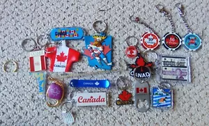 Lot of 16 Canadian Keychains - Nice Collection of Canada - New - Bild 1 von 5