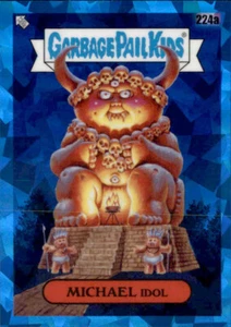 Cubo de basura Topps 2023 cromo zafiro niños Michael Idol #224a - Imagen 1 de 2