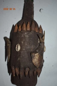 FIGURA FON, HUESO DE CERDO, muchos paquetes fetiche 1900S REAL 15" PROV. - Imagen 1 de 2