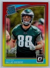 2018 Donruss Optic - Rated Rookie Red and Yellow #197 Dallas Goedert (RC)