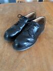 Solovair Black Postman Oxford Shoes Mens UK 11 US 12