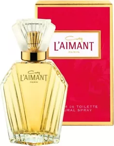 L'Aimant by Coty Parfum de Toilette Floral Natural Spray, Travel Size- 50mL - Picture 1 of 6