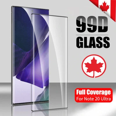 Protector Pantalla Cristal Templado Para Samsung Galaxy Note 20 Ultra 8 9 10 Plus Foto 1 de 4