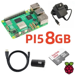 Kit económico Raspberry Pi 5 8 GB - Imagen 1 de 9