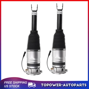 Rear Pair Air Suspension Shock For Bentley Continental GTC Volkswagen Phaeton V8 - Picture 1 of 5