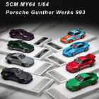 SCM MY64 1:64 Porsche Gunther Werks 993 400R Ducktail GT Limited Resin Car Model