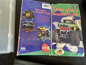 There Goes a Monster Truck VHS 1995 BOX IS RIPPED APART BUT COMES WITH A NEW ONE - Picture 1 of 3