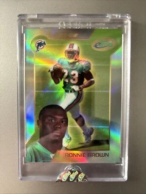 2005 Topps eTopps Refractor Ronnie Brown Rookie #40 - Image 1 of 2