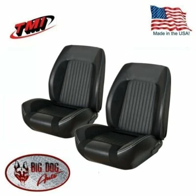 Tapicería de asiento con canastilla delantera Sport R para Camaro TMI 1967-68, hecha en EE. UU. Foto 1 de 4