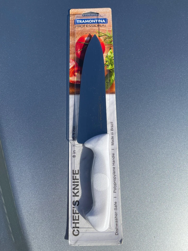 TRAMONTINA PRO Stainless Steel 8 Inch Cooks Chef's Knife Brazil
