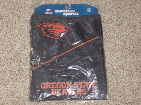 Oregon State Beavers Drawstring Backpack! BRAND NEW! Forever Collectibles! NEW! Cover