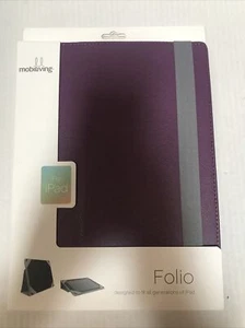 iPad  (Purple) Case designed to fit all generations of iPad (2-M-401) - Picture 1 of 6