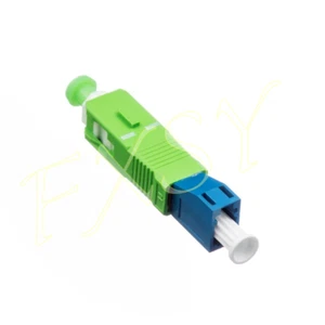 SC/APC Male to LC/UPC Female SM OS2 Hybrid Fiber Optic Converter Optical Adapter - Picture 1 of 7