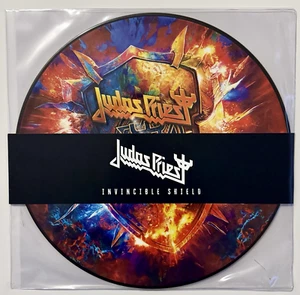 JUDAS PRIEST - Invincible Shield 2xLP Picture Disc Vinyl Limited Edition New - Imagen 1 de 2