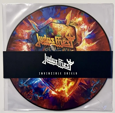 JUDAS PRIEST - Invincible Shield 2xLP Picture Disc Vinyl Limited Edition New - Image 1 of 2