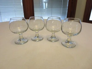 Set of 4 Vintage 4” Brandy Snifters - Picture 1 of 4
