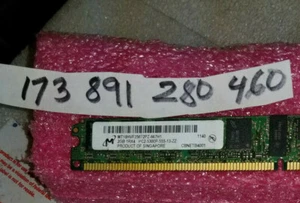1GB DDR2-667MHz PC2-5300P ECC Registered CL6 240-Pin DIMM  1RX4  Single Rank VLP - Picture 1 of 1