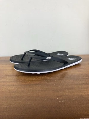 Sandalias Nike On Deck Chanclas Tanga Negras Unisex Hombre’s 10 - Mujer’s 11 Foto 1 de 4