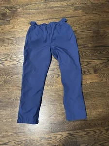 LL Bean Pantalones Para Hombres Medianos Azul Nylon Senderismo Cremallera Pantalones Transpirables Impermeables - Imagen 1 de 6