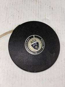VINTAGE KEUFFEL & ESSER CO. 100 FT WOVEN TAPE MEASURE POPULAR K&E - Picture 1 of 6