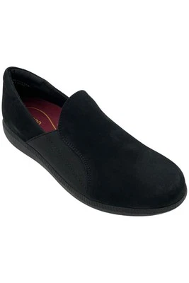 Munro Arcilla Cuero Negro Sin Cordones Negro Nubuck Foto 1 de 3