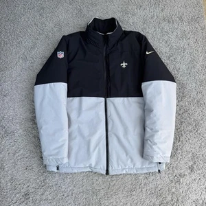 Nike New Orleans Saints Shield On-Field Coaches Jacket Men’s Size XL - Picture 1 of 8
