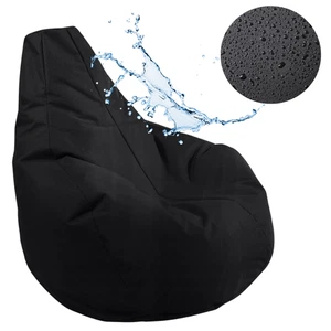 Sitzsack Gamer 225L Schwarz mit ECO Füllung Bean Bag Kissen XL - Bild 1 von 13
