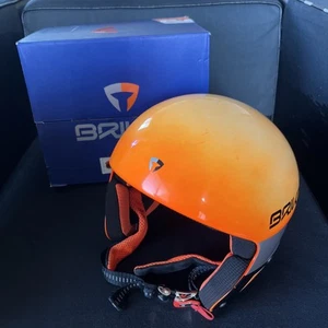 BRIKO VULCANO HELMET Fit 6.8 Orange SKI SNOWBOARDING SIZE L ADULT 56cm - Picture 1 of 24