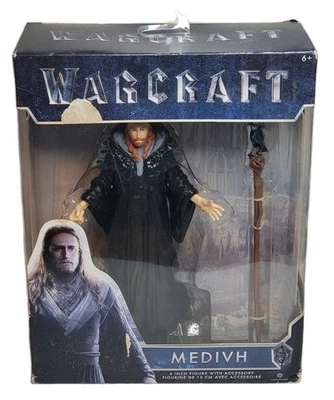Figura de acción Warcraft Medivh 6" NUEVA sellada Jakks Pacific 2016 - WOW Foto 1 de 4
