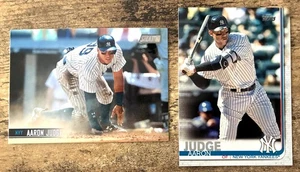 Aaron Judge Lot (2) 2019 Topps Series 1 #150 & 2021 Topps Stadium Club #255 - Bild 1 von 4
