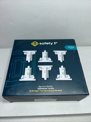 1er Pack De 11 Cerraduras Adhesivas A Prueba De Niños Nuevas Blancas, Falta Una  Foto 1 de 4