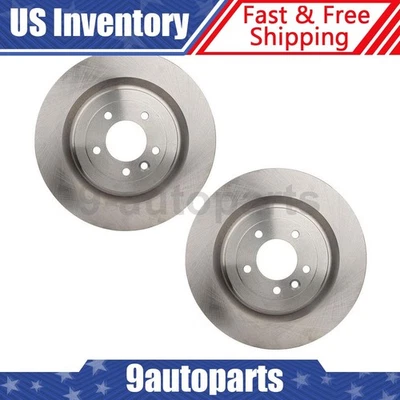 Rotores de freio a disco traseiros para 2013 - 2016 2017 2018 2019 Land Rover Range Rover - Imagem 1 de 4