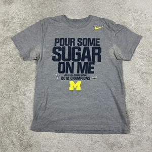 Camisa Michigan Wolverines Para Hombres Grande NCAA Fútbol 2012 Campeones del Sugar Bowl - Imagen 1 de 12