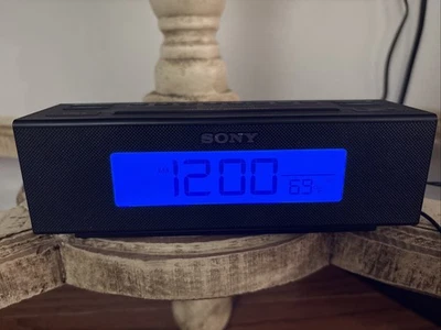 Sony Dream Machine ICF-C707 двойной будильник AM/FM природы звуки часы радио Aux-In - Изображение 1 из 4