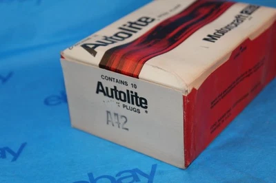 Caja de 10 bujías Autolite Motorcraft A42 NOS Foto 1 de 3