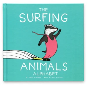The Surfing Animals Alphabet Hardcover - Picture 1 of 9